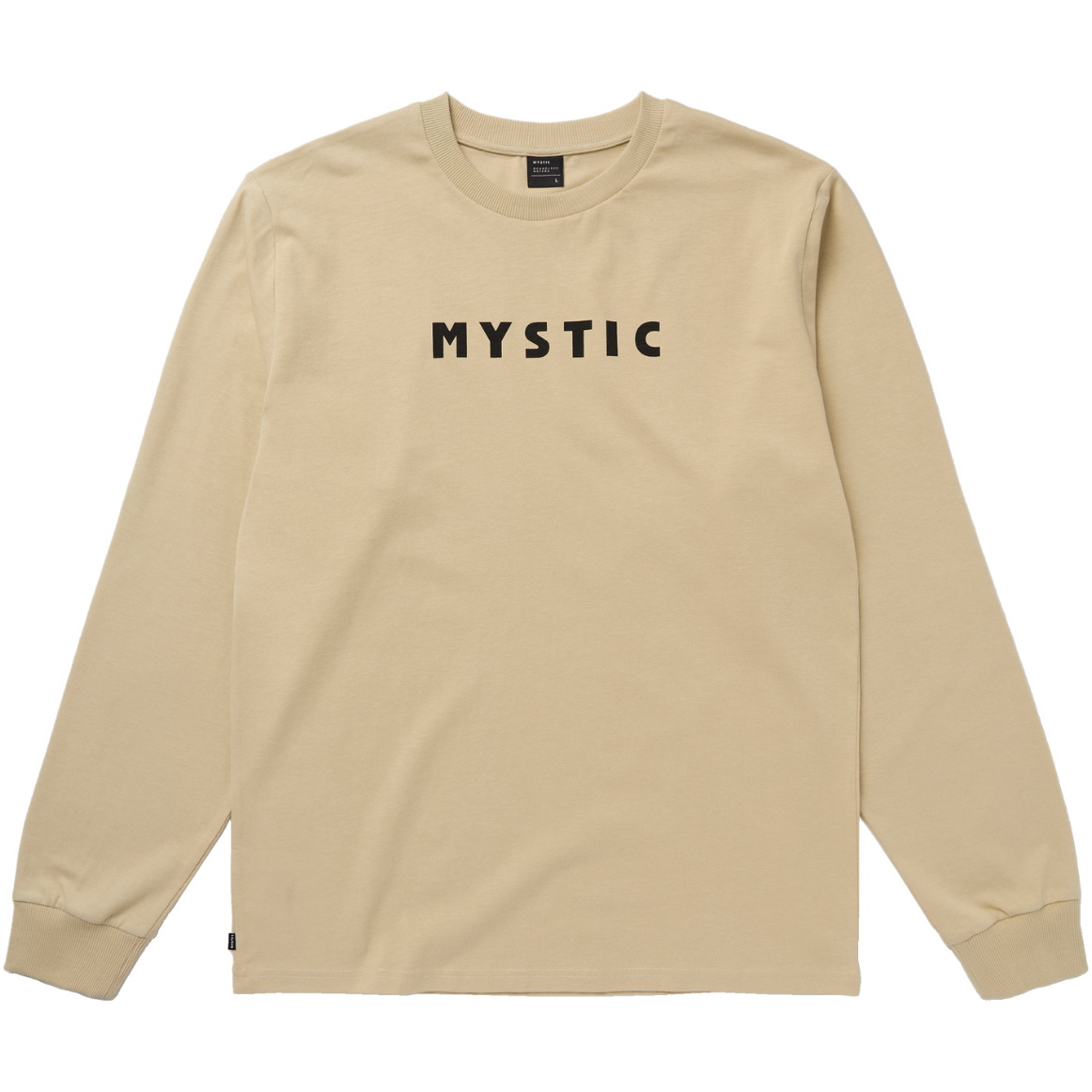 2026 Mystic Hommes Brand Tee-shirt à Manches Longues 35105.260310 - Pale Khaki